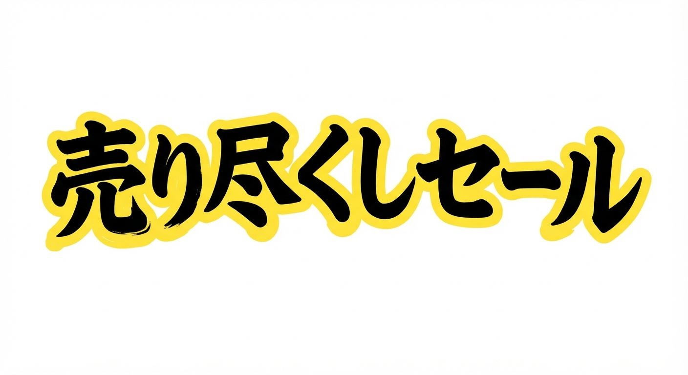 3.袋文字で目立たせる